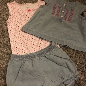 Baby Girl Short Set